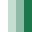 Four green bands over a checkerboard, progressing from invisible to opaque